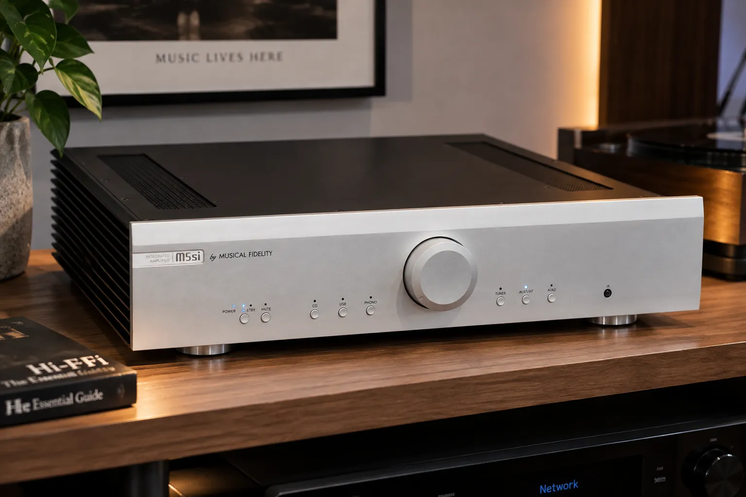 Musical Fidelity M5si review testing layout